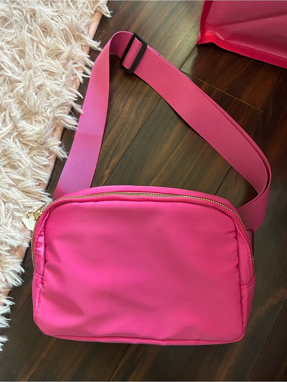 Pink Crossbody Shoulder Bag - Women